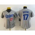 thumbnail image 1 of Dodgers 17 Ohtani 8-24 Bryant Baseball Uniform Embroidery Jerseys, 1 of 2