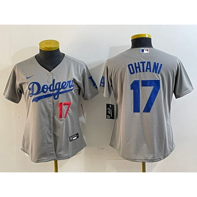 Dodgers 17 Ohtani 8-24 Bryant Baseball Uniform Embroidery Jerseys