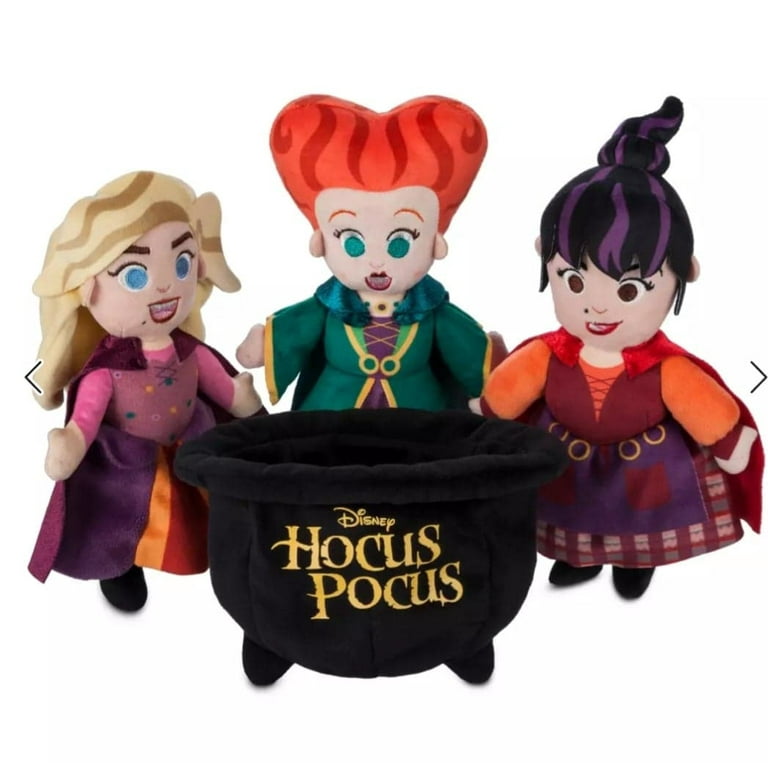 Sanderson Sisters Plush Set – Hocus Pocus and Alloy Pin Winifred, Mary and  Sarah Plush Toy