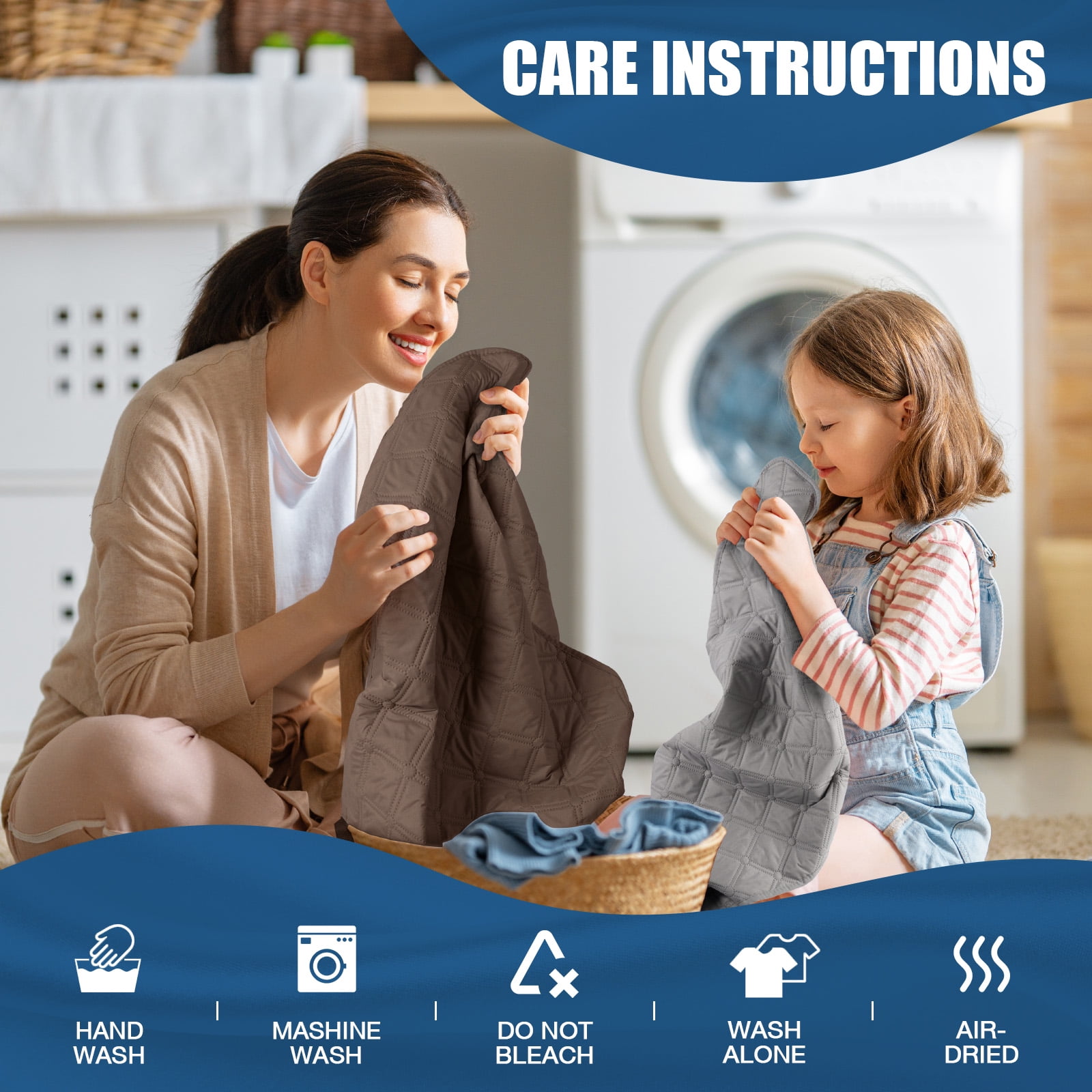 Timeles Waterproof Recliner Sofa Covers, Recliner Couch Covers with Leg Straps, Reversible Recliner Covers for 3 Seat Reclining Chair, Washable Sofa Protector for Pets Kids (Brown)