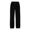 thumbnail image 4 of Pantalones club de punto sexy con aberturas para mujer - Prenda de croché de cintura alta para la playa/fiestas, S-L, 4 of 5