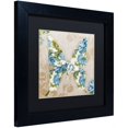 thumbnail image 2 of Trademark Fine Art "Winged Tapestry I" Canvas Art by Color Bakery Black Matte, Black Frame, 2 of 4