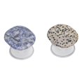 thumbnail image 4 of 2 Pcs Stone Phone Grip Universal Retractable Irregular Semi Precious Stone Cell Phone Holder Stand Grip, 4 of 14