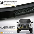 thumbnail image 4 of Stehlen 733469492771 Advance Series Aluminum LED Bull Bar - Matte Black For 2011-2016 Ford F250 / F350 / F450 / F550 Superduty, 4 of 8