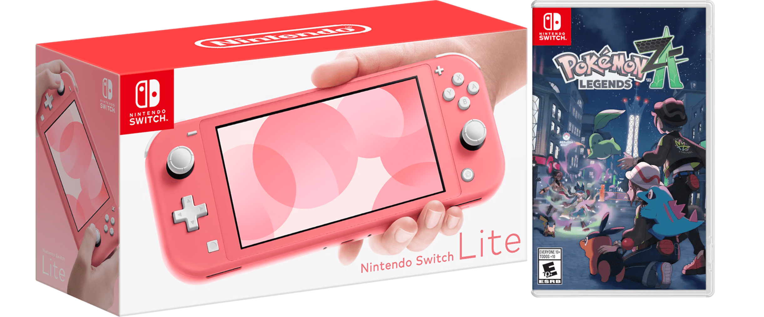 Nintendo Switch Lite - Zacian and Zamazenta Edition for On-the-Go