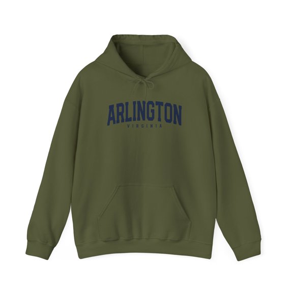 Arlington Virginia VA Hoodie, Gifts, Hooded Sweatshirt