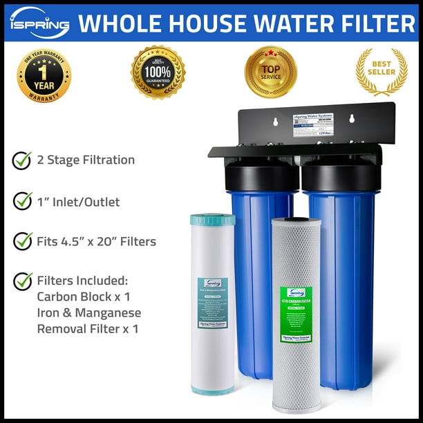 iSpring whole house water filter FM25B NEW