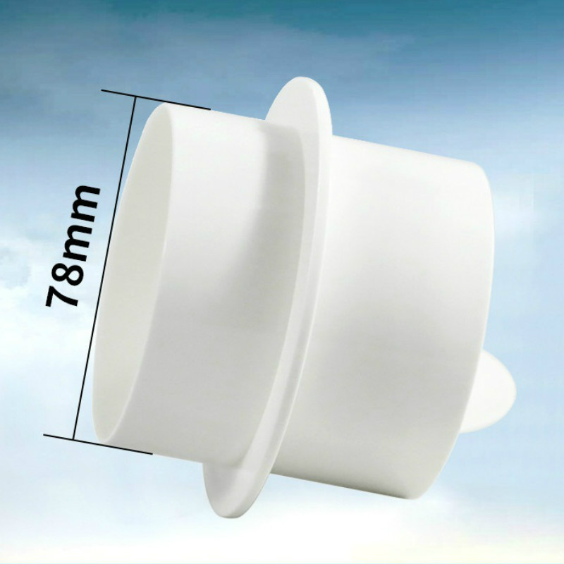 PVC exhaust fan check valve round pipe check valve Bathroom ventilation