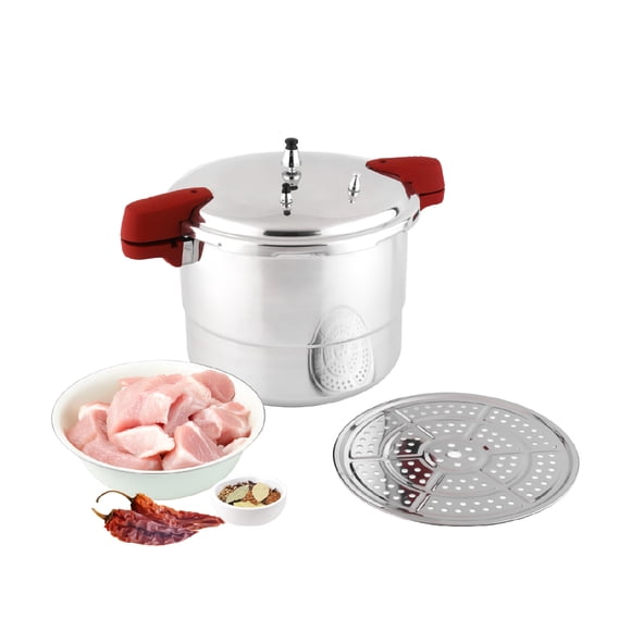 Cookit Olla De Presión Aluminio 20L Con Vaporera CAPC20