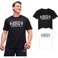 thumbnail image 1 of Body Break T-Shirt Officiel - Rester en Forme s'Amuser - Unisexe à Manches Courtes Col Ras du Cou pour Hommes Femmes, 100 % Coton - Noir, m, 1 of 1