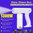 thumbnail image 2 of OOKWE Wireless Nano Blue Ray Spray Sterilizer Handheld Sprayer Home Disinfection Atomizer Cordless Disinfectant Machine Air, 2 of 11