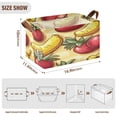 thumbnail image 5 of Featured Fruit Design 16.9x11.4x10in Foldable Open Home Storage Bins Durable Water Resistant Shelf Baskets, 5 of 8