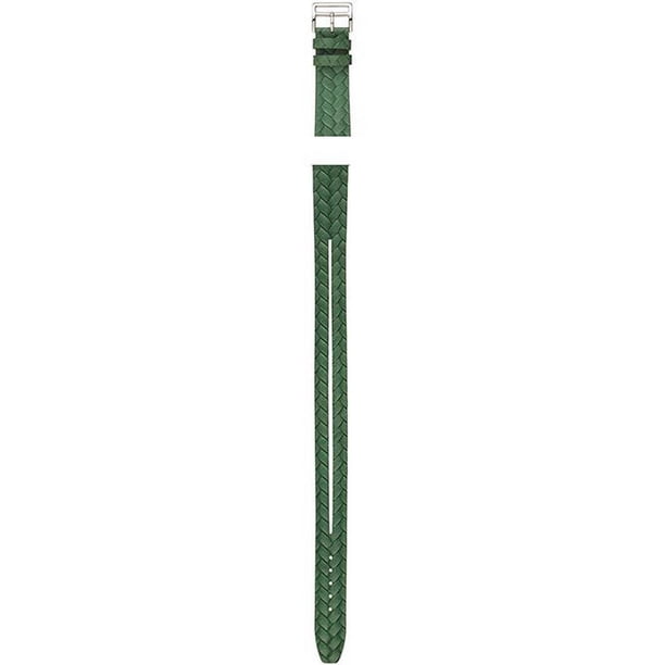 Correas de Cuero Elegante Baratas Bi Weaving Collection 38/40/41mm ML Green/Verde S123456SE789 Cuero Piel