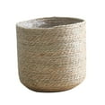 thumbnail image 4 of Cesta tejida para macetas de gran capacidad con forro de plástico, cesta de almacenamiento para macetas. Medio, 4 of 9