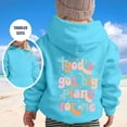 thumbnail image 2 of Toddler Hoodies Jesus Loves You Hoodies Long Sleeve Graphic Sweatshirt Warm Loose Pullover Top Cute Sweatshirts 1-2 Years Boys Clothes, 2 of 4