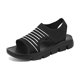 thumbnail image 1 of Guardurnaity Sandalias De Mujer De Verano Para Paseos Informales Por La Playa Y Aventuras Al Aire Libre Zapatos De Mujer De Moda Calzado G-YW179 negro, en caja 39, 1 of 6