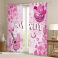 thumbnail image 2 of Erosebridal Music Guitar Curtains for Living Room,Western Cowgirl 30%-50% Blackout Curtains Set of 2 (38Wx45L),Cow Print Curtains and Drapes (38Wx45L),Southwestern Bedroom Decorative, 2 of 6