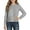 Grey, variant on SUYIDA Girls Long Sleeve Shirts,Long Sleeve Crewneck Tee for Girls Comfortable Everyday Basic Top for Cool Weather