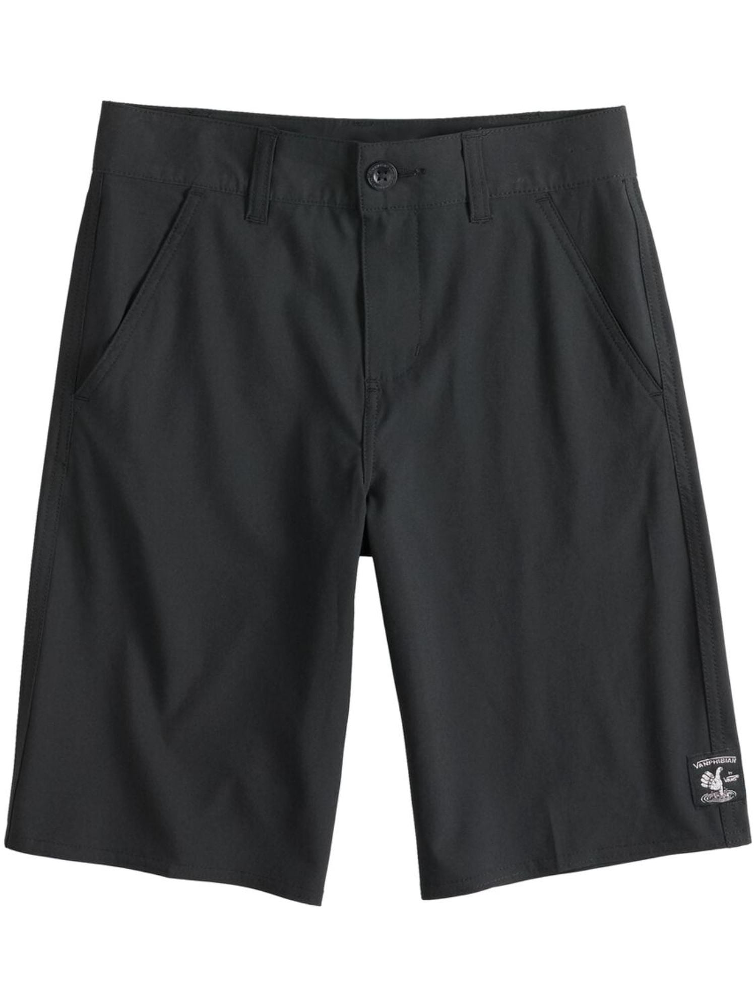 Vans - Vans Boys Vanphibian Unspot Black Board Shorts Swim Trunks ...