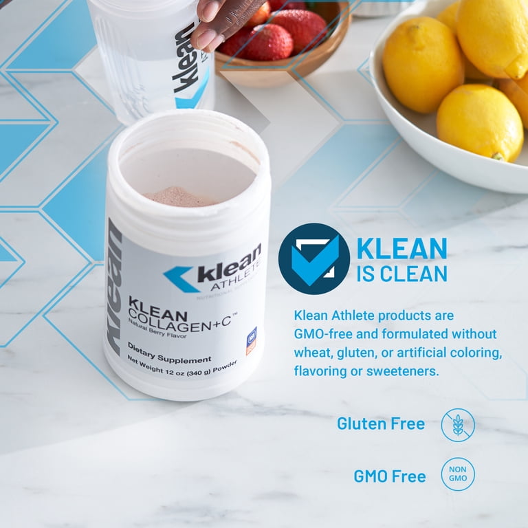 Klean ATHLETE Klean Collagen+C - Collagen Peptides with Vitamin C
