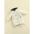 thumbnail image 3 of Diconna Baby Winter Hooded Jacket with Long Version Single-Breasted, 3 of 8