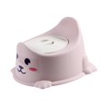 thumbnail image 1 of Orinal de entrenamiento para ir al baño, orinal de viaje interior, Adorable protector contra salpicaduras, orinal para bebé, orinal para bebés, niñas Rosa, 1 of 9