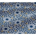 thumbnail image 4 of oneOone Cotton Jersey Blue Fabric Floral & Geometric Quilting Supplies Print Sewing Fabric By The Yard 58 Inch Wide, 4 of 4