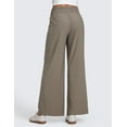 thumbnail image 2 of CRZ YOGA Lightweight Wide Leg Casual Pants for Women 30" Flowy Travel Work Loose Fit Summer, 2 of 5