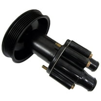 Quicksilver 807151A9 Sea Water Pump Housing for V6 and V8 MerCruiser Engines Made by General Motors w/ a Serpentine Belt Pulley System for Engine Accessories and Electrical Fuel Pumps