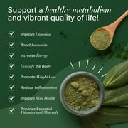 Metabolic Greens - Natural Weight Loss Supplement, Superfood Super Greens Powder for Detox & Cleanse, Green Veggie Whole Food by PureHealth Research