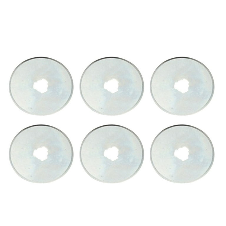 6PCS Blades 45mm Rotary Fabric Cutter Rotary for Fabric Card Paper