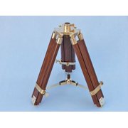 decorative wooden brass compass table 23 inch