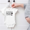 thumbnail image 5 of Im The Reason Mama Needs Coffee Funny Romper Boys or Girls Infant Baby Brisco Brands NB, 5 of 6