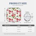 thumbnail image 7 of Lsque Strawberry1 2 PCS Windshield Sun Shade | CarFoldable Window Covers | Car Accessories Reflect UV for Universal Cars SUV Truck | Medium, 7 of 7