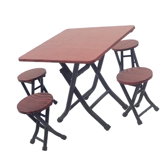 Juego de Sillas de comedor plegables CUTICAT 1:12