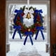 thumbnail image 5 of Decoraciones navideñas, lazos de terciopelo para árbol de Navidad, guirnaldas, lazos de terciopelo con lazos, decoración colgante, decoración de jardín, decoración navideña, decoración de Halloween., 5 of 5
