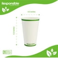 thumbnail image 2 of 16 oz Hot Cups | Tree-Less™ Compostable Paper, 2 of 3