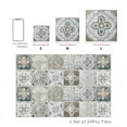 thumbnail image 5 of Peel and Stick Tile Backsplash - 24 Sheet 4x4 iInch Waterproof Textured Vinyl Decals Tile Sticker - Self Adhesive Removable Wallpaper for Kitchen Bathroom Furniture Staircase Countertops Home Decor, 5 of 9
