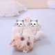 thumbnail image 3 of Pendientes de tuerca de plata de ley 925 para mujer, moda Retro, zorro, gato, lagarto, mariposa, Koala, Animal Sincero Hogar, 3 of 5