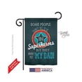 thumbnail image 2 of Breeze Decor 15104 Superhero Dad 2-Sided Vertical Impression House Flag - 28 x 40 in., 2 of 2