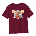 thumbnail image 3 of Camiseta de mujer roja clásica de manga corta para ir de compras, caminar y desplazarse Rojo Yuyangstore Camiseta para mujer, 3 of 8