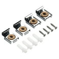 thumbnail image 3 of Frameless Bathroom Mirror Glass Wall Mounting Fixing Kit Hardware-With Screws, 3 of 9