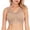 Khaki, variant on Deep V Neck Lace Sports Bra Push Up Padded Yoga Brassiere Seamless Fitness Gym Bralette Breathable Crop Top Bras