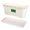 White, variant on Clearance! Haidf Rectangular Planter, Plastic Wavy Ruffled Edge Long Planter Box, Planters for Indoor Outdoor Plants and Flowers, Deck Railing Planter Boxes, Flower Pots, Plant Pots, 12Inch, Brown
