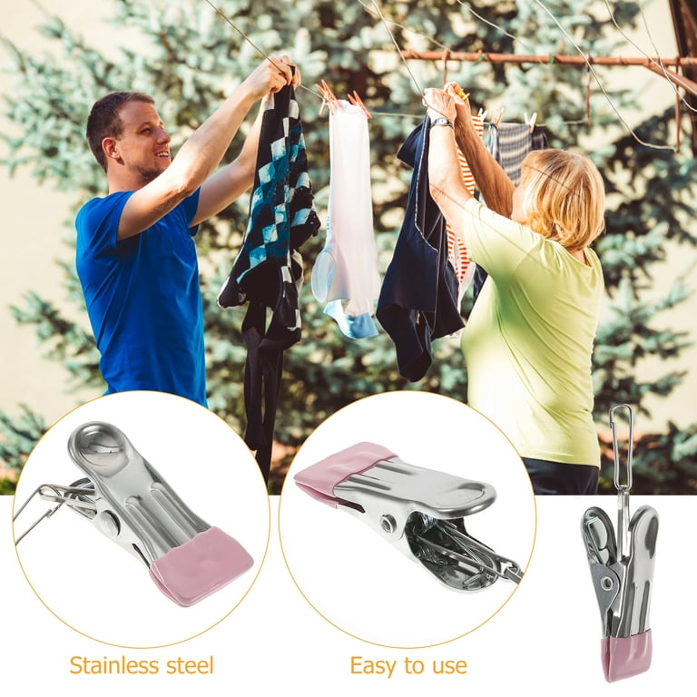 6Pcs windproof clothes Laundry Clothespin Clothes Clip Clothes Pin
