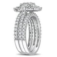 thumbnail image 3 of Everly Women's Diamond 10k White Gold Bridal Set, 3 of 7