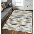 thumbnail image 2 of Rectangle Emma Multicolor Striped 5 ft. x 7 ft. Area Rug for Entryway, Living Room, Dinning Room, etc., 2 of 4