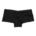 thumbnail image 1 of Bóxer Secret Treasures para Mujer, Negro Casual Encaje Talla EG, 1 of 4