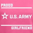 thumbnail image 3 of CafePress - Proud Army Girlfriend White T Shirt - Women's V-Neck Dark T-Shirt, 3 of 3