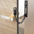 thumbnail image 1 of OFFIGAM Para Puerta De Inoxidable En Color Negro Elegante Para Asegurar Puertas Interiores, 1 of 8